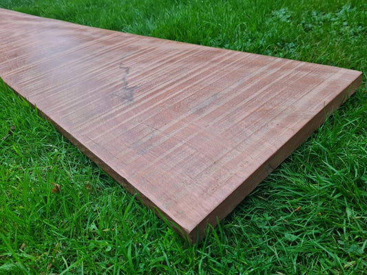 Kiln dried african mahogany sapele solid boards in bespoke widths & lengths wood 5" to 14" wide